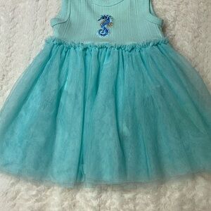 Turquoise Seahorse Dress